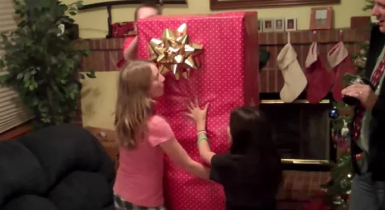 Neseniai įvaikintai dukrai tėvai nusprendė padovanoti dovaną, kuri jai tapo didžiausiu Kalėdiniu siurprizu