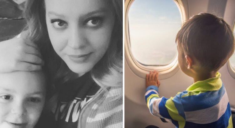 Moteris jaudinosi išleisdama 7-metį sūnų vieną skristi lėktuvu, bet po skrydžio mama gavo žinutę iš nepažįstamo numerio, kuri ją pravirkdė