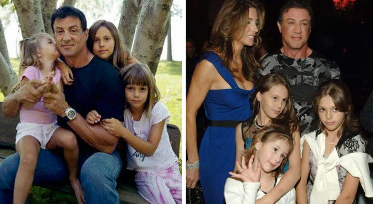 Legendinio Holivudo aktoriaus Sylvester Stallone dukros užaugo neįtikėtino grožio merginomis. Štai kaip jos atrodo šiandien