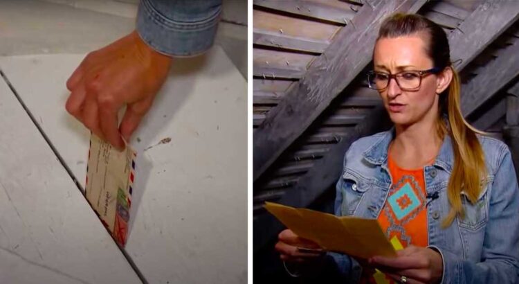 Moteris rado paslaptingą 72 metų senumo laišką įstrigusį tarp lentų grindyse. Perskaičiusi jį moteris negalėjo ištarti nė žodžio