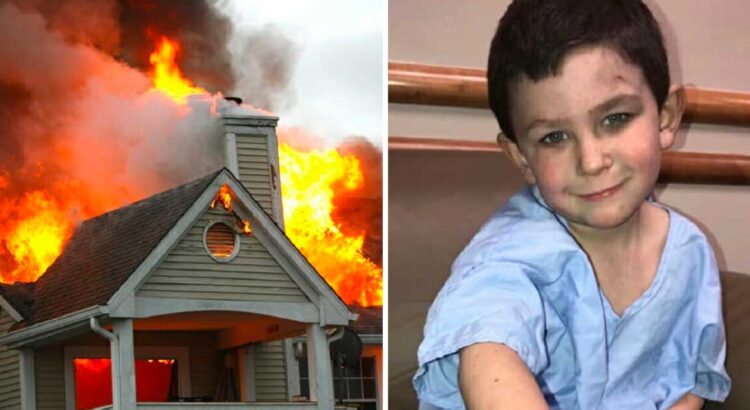 Ugniagesiai gelbėtojai atvyko gesinti degančio namo, tačiau sunkiai galėjo patikėti tuo, ką padarė penkiametis berniukas