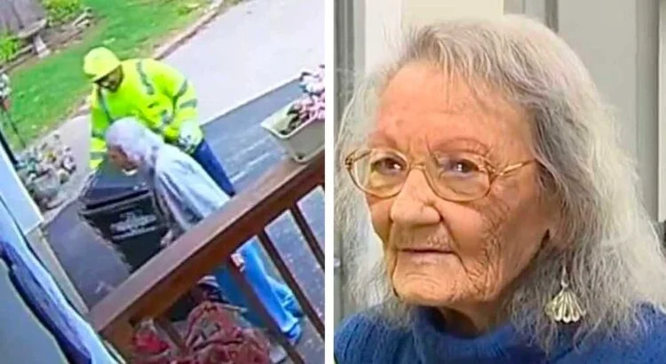 Moteris pakabino vaizdo stebėjimo kamerą dėl pagyvenusios mamos saugumo. Kamera užfiksavo, kaip su jos mama pasielgė šiukšliavežio vairuotojas