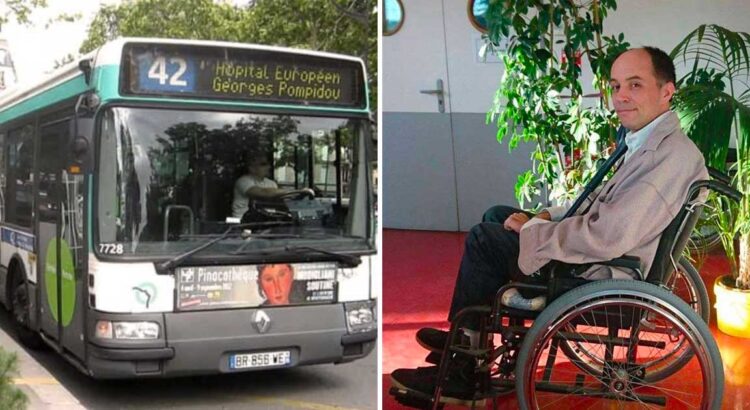 Žmonės autobuse nesistengė atlaisvinti vietos neįgaliam vyrui ir jis niekaip negalėjo patekti į vidų. Tačiau tada vairuotojas padarė tai, kas visus paliko be žado