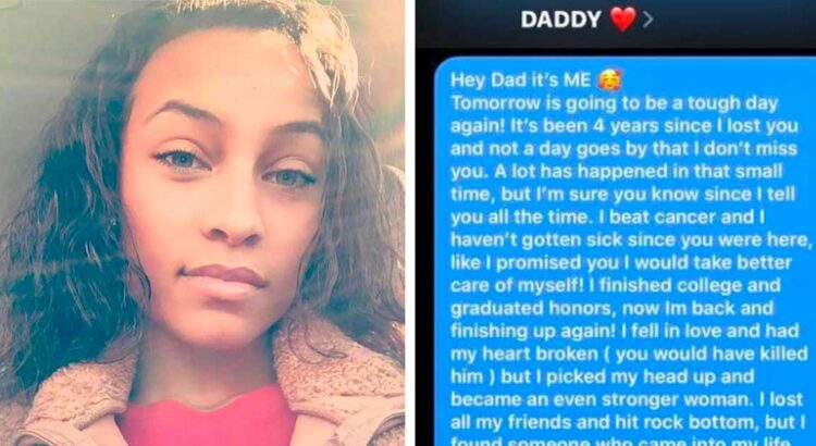 Po tėčio mirties mergina nuolat siuntė žinutes į jo telefono numerį. Po 4 metų ji liko šokiruota, kai sulaukė atsakymo