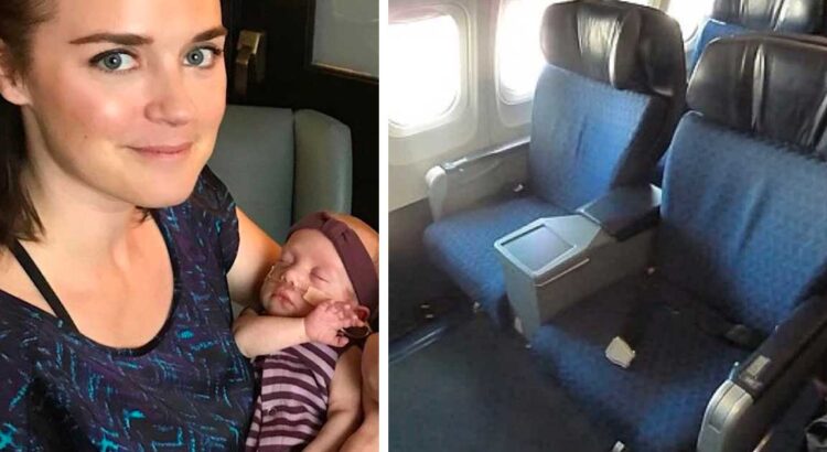 Moteris su dukrele įlipo į lėktuvą, tačiau priėjusi stiuardesė liepė palikti savo vietą. Jauna mama nesulaikė ašarų sužinojusi to priežastį
