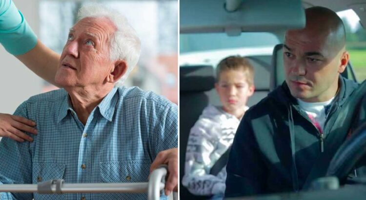 Vyras nuvežė pagyvenusį tėvą į senelių namus. Tačiau grįžtant namo jo paties sūnus uždavė klausimą, kuris jį visiškai išmušė iš vėžių