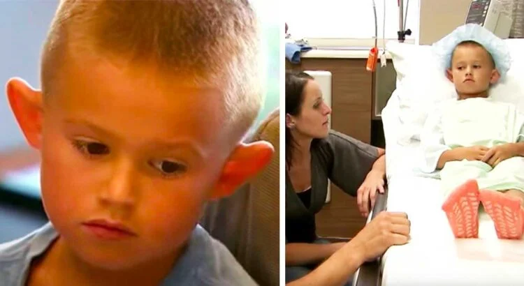 Visi klasiokai šaipėsi iš berniuko atlėpusių ausų, todėl jis maldavo tėvų leisti jam pasidaryti operaciją. Tėvai galiausiai sutiko, o rezultatas - neįtikėtinas