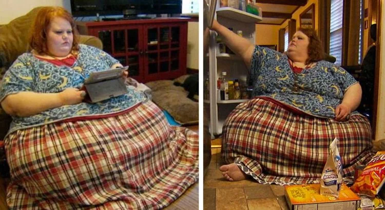 Kadaise ši moteris svėrė beveik 300 kilogramų ir praktiškai negalėjo pajudėti. Taip ji atrodo šiandien