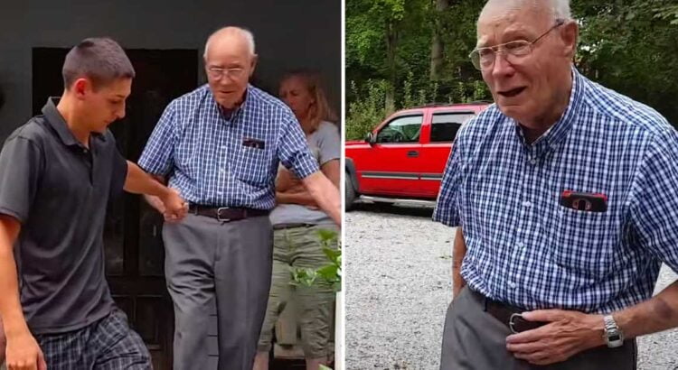 Senelis atvyko ramiai atšvęsti anūkės gimtadienio, tačiau pamatytas vaizdas lauke jį akimirksniu pravirkdė