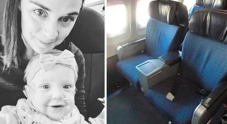 Mama su mažamete dukra rankose atsisėdo į savo vietą lėktuve, tačiau priėjusi stiuardesė liepė sekti paskui ją. Moteris apsipylė ašaromis, kai sužinojo to priežastį